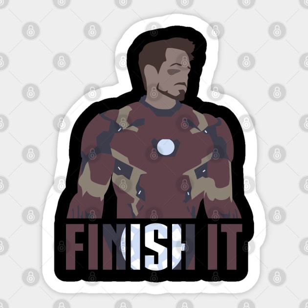 Finish It Sticker by Grayson888